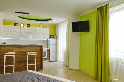 Апартаменты с шикарным видом на город. 22-й этаж